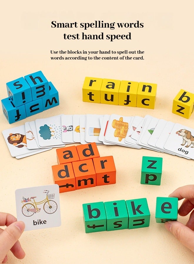 English Learning Building Blocks for Kids - Fun Educational Family Games