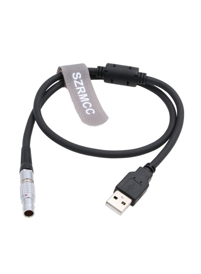 USB A to 0B 5 pin Time Code Data Cable for Ambient Tiny Lockit ACN TL