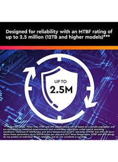 14Tb Wd Purple Pro Surveillance Internal Hard Drive Hdd 7200 Rpm Sata 6 Gb S 512 Mb Cache 3.5 Inch Wd141Purp - pzsku/ZAA0F43D85088AAB2E366Z/45/_/1715317785/0d24072d-320f-42d2-ac3c-43e4a42d7c30