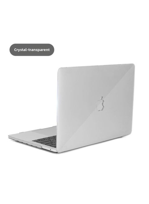 For Apple Laptop MacBook Pro Protective Case Air13 Crystal Case Pro14 Computer Protective Case-Color:Crystal-Transparent-Applicable Model:Hollow 2020 Air13(A1932/A2179/A2337)
