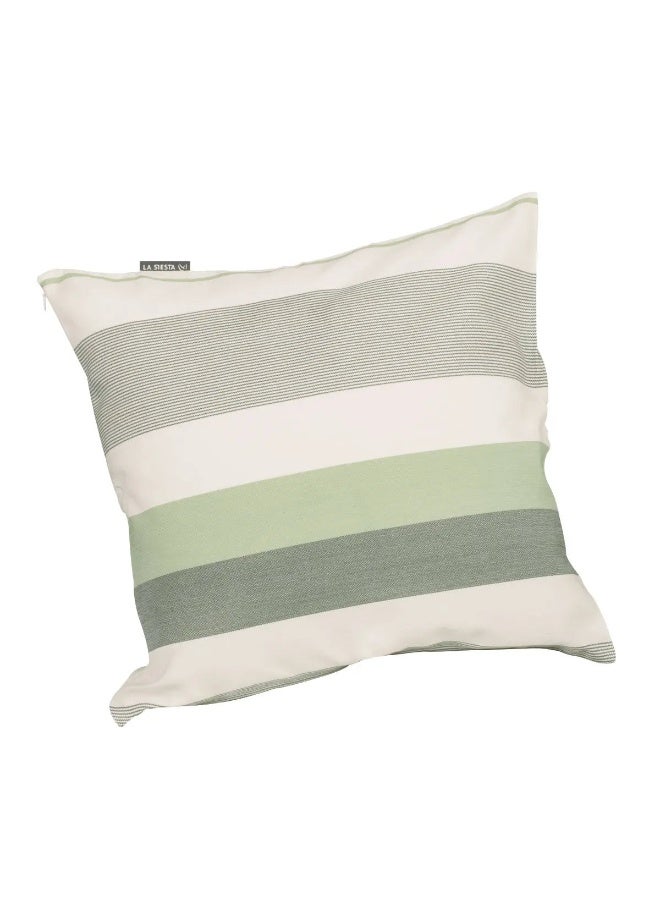 LA SIESTA Amante Outdoor Pillow Cover 50x50 cm – Weatherproof, Quick-Drying, UV-Resistant Cushion Case for Hammocks, Patio & Garden with Zipper Stylish & Durable Design (Cedar) - Image 1