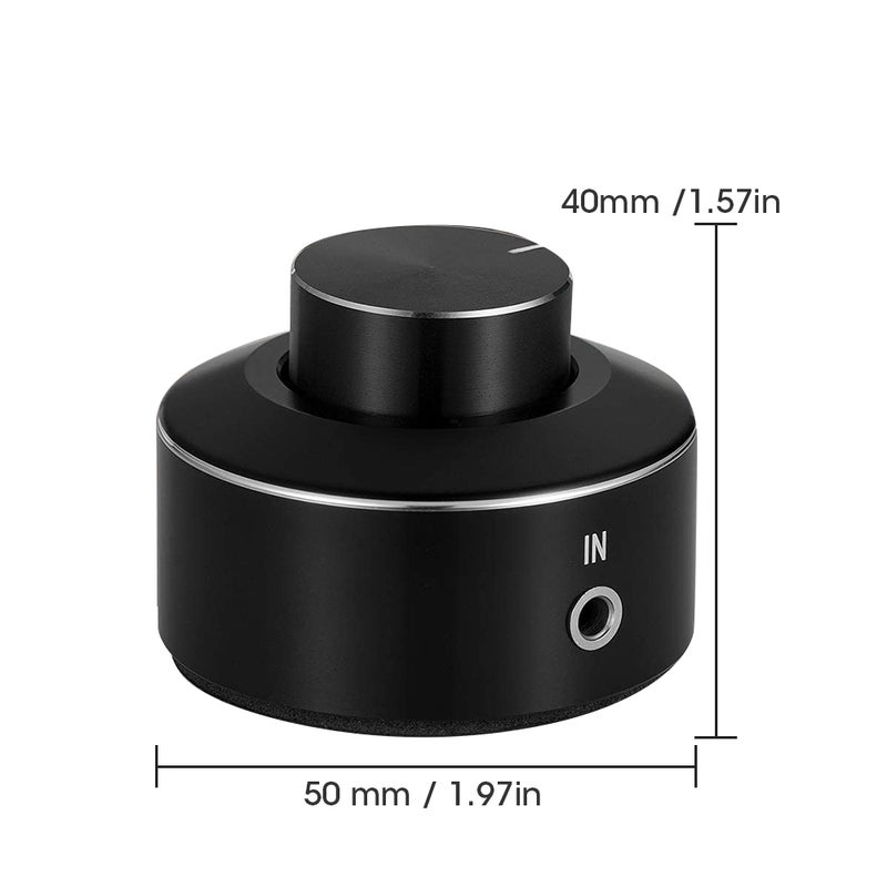 Mini Volume Controller Volume Control Knob Volume Controller 3.5mm Audio Adjuster PC Speaker Amplifier Switcher - Image 2