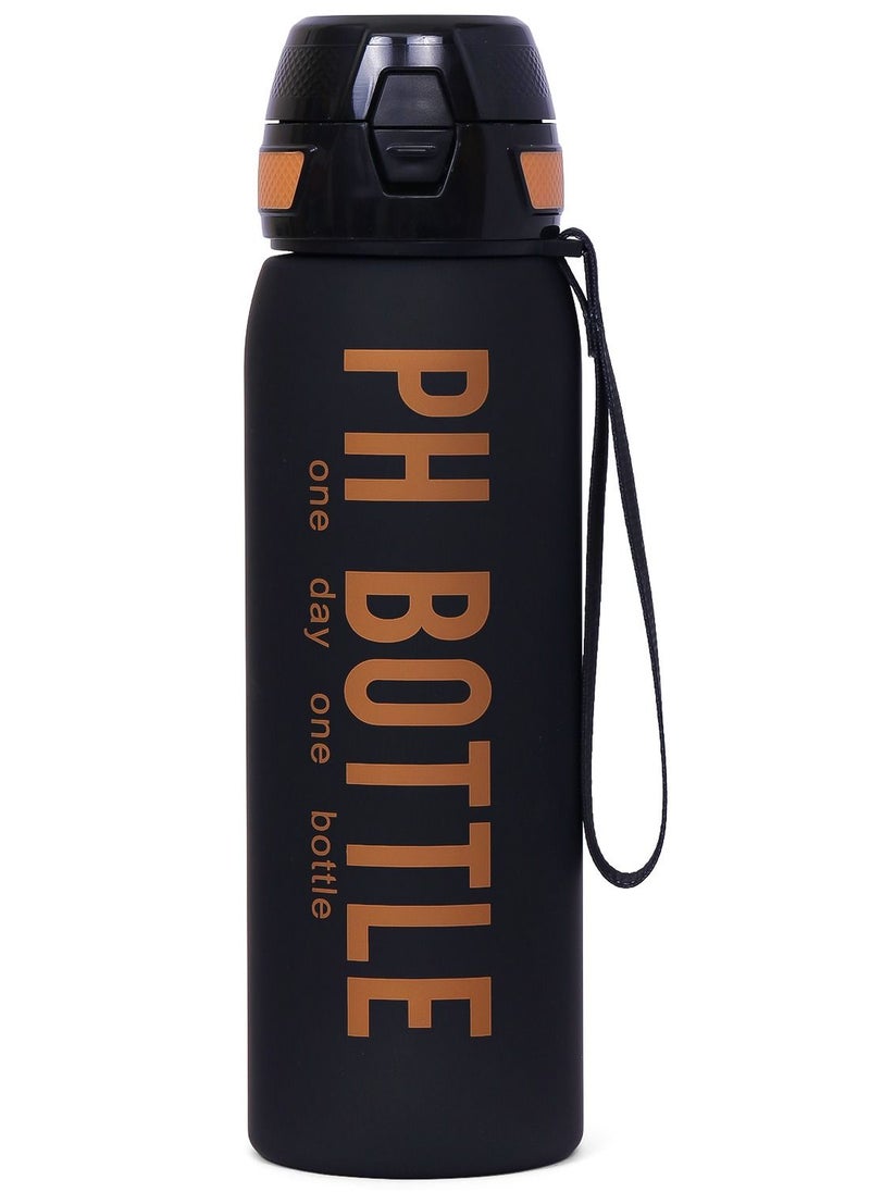 Eazy Kids Water Bottle 1000ml - Black  - Image 1