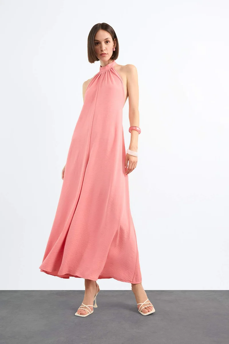 ديفاكتو Wide Leg Long Jumpsuit