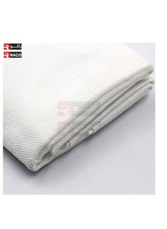 RACO RACO Heavy Duty Fiberglass Fire Blanket Roll for Work Area Fire Retardant Blanket Made of Fireproof Fabric Fire Blanket 1 X 50 M Gold  - Image 2