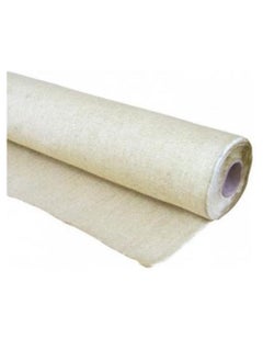 RACO RACO Heavy Duty Fiberglass Fire Blanket Roll for Work Area Fire Retardant Blanket Made of Fireproof Fabric Fire Blanket 1 X 50 M Gold  - Image 1