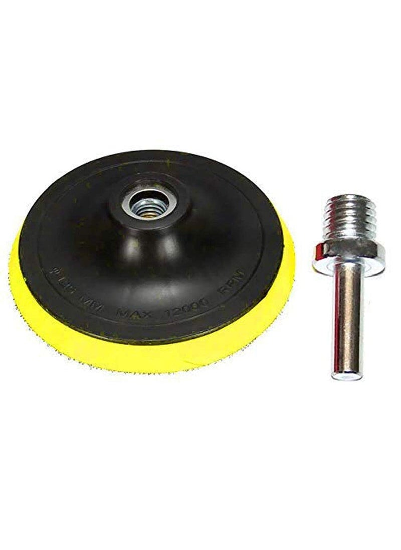 DIY Crafts Diy Crafts CTDIYHI27485 1inch 7 Inch Backer Pad Polishing Buffing Plate Rubber M 44483 Drill Thread Kit Set M10 Universal Nut for Drill Machine  - Image 3