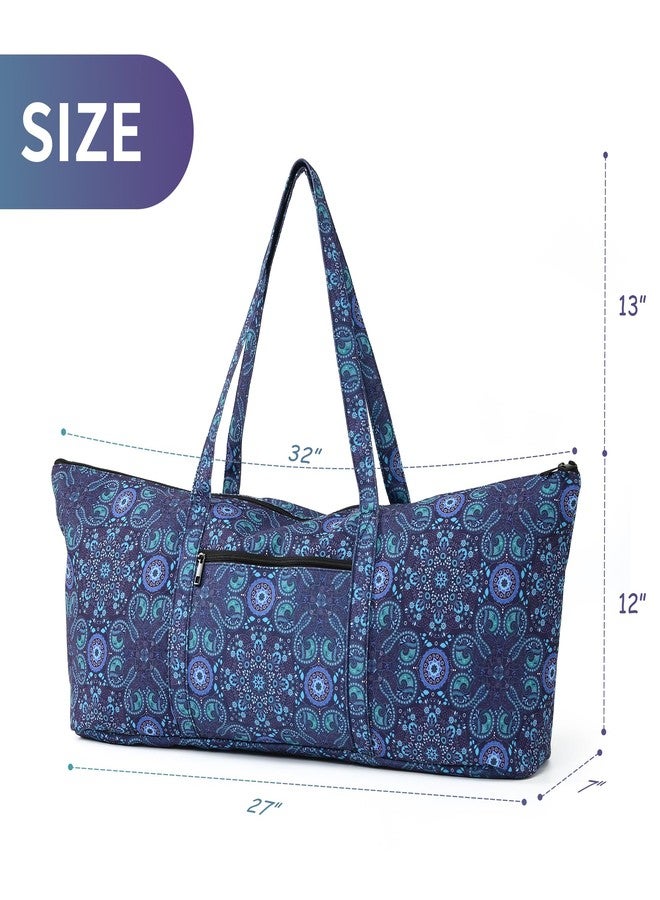 Boulder Bee Yoga Mat Bag with Wet Pocket, Large Yoga Mat Carrier, Yoga Gifts for Women, Gym Tote Bag for Travel Office Beach Workout - Image 3