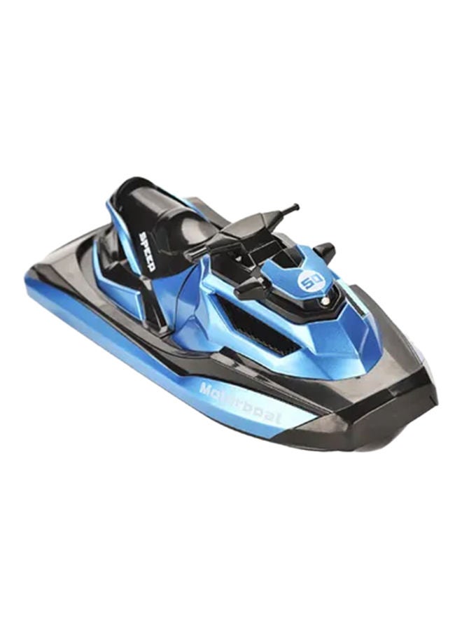 Remote Control Boat for Kids, 2.4G Remote Controlled High Speed Speed Boat Kids Rc Boat Water Toys for Pools and Lakes (Blue) - Image 2