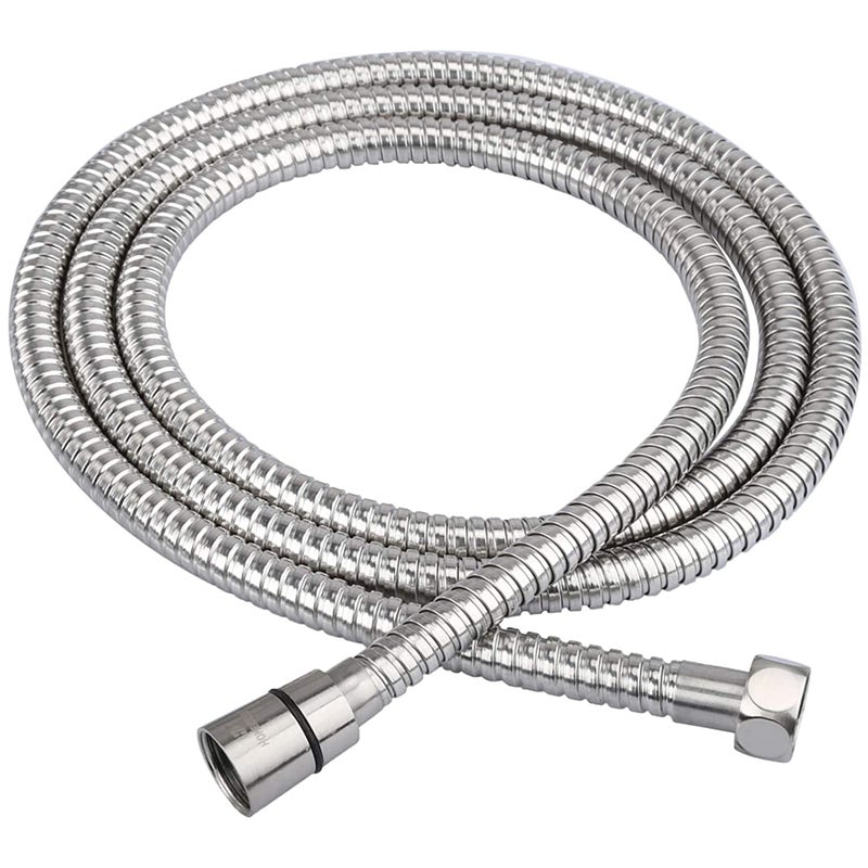 HOMEIDEAS 79 inches Shower Hose, 6.5 feet Long 304 Stainless Steel Handheld Shower Head Hose Replacement, Flexible Hose Extension - Image 1