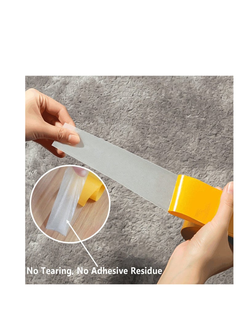 SYOSI 2 Rolls Double Sided Tape Heavy Duty, Easy Use Mounting Tape, Universal High Tack Strong Wall Adhesive for Home Decor, Murals, Office Decor - Image 4