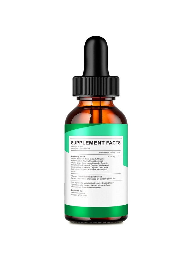 IDEAL PERFORMANCE قطرات غلوكوفريدوم، مكمل سائل لدعم صيغة غلوكوفريدوم للدم - أقصى قوة، صيغة غلوكوفريدوم للصحة والعافية طبيعية بالكامل، مراجعات قطرات غلوكوفريدوم (عبوتان)  - Image 2