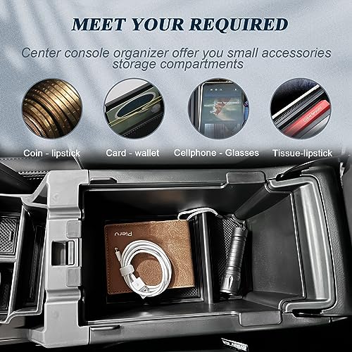 BIBIBO BIBIB0 2Pack 2024 2025 Crosstrek Center Console Organizer for 2023 2024+ Subaru Crosstrek&2024 Subaru Impreza Console Trays 2024 Crosstrek Insert Glove Pallet Organizer 2024 Crosstrek Double Layers - Image 3