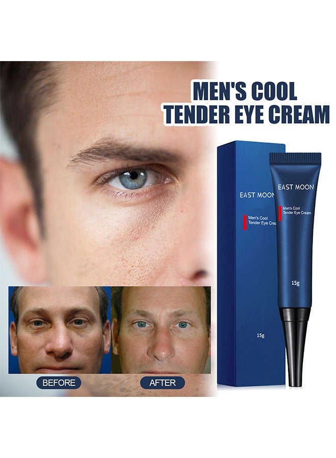 East Moon Cool Tender Eye Cream Retinol Eye Cream for Man, Repairing Eye Bags and Dark Circles, Tightening Fine Lines, Moisturizing and Repairing Eye Cream - Image 1