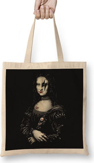 Print Shop Mona Lisa Tote Bag Long Handle - pzsku/ZAA1007C5F9C19ACD18D3Z/45/_/1728052384/a8d8c0b1-edb0-4840-a130-e16fefb78600