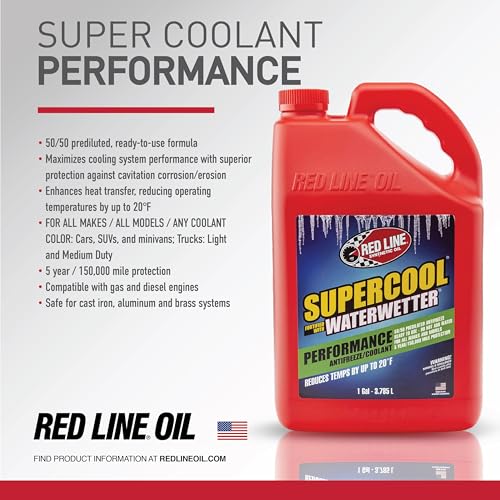 Red Line 81215 Supercool Performance Antifreeze/Coolant, Ready to Use Formula - 1 Gallon - Image 3