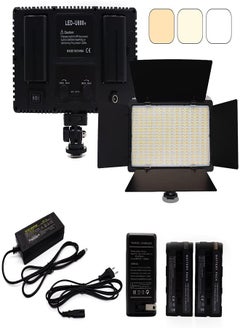 PADOM Padom 600 LED light video light kit , rechargeable and plug-powered camera video light, 3200K-5600K camera video light， rechargeable and plug-powered video conference live light LED LIGHT  - Image 1
