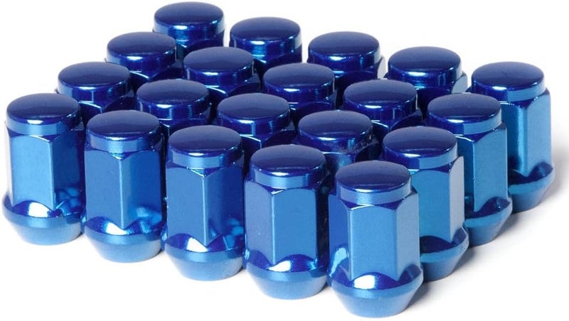 Circuit Performance 12x1.5 Blue Closed End Bulge Acorn Lug Nuts (20 Pieces) - Image 2