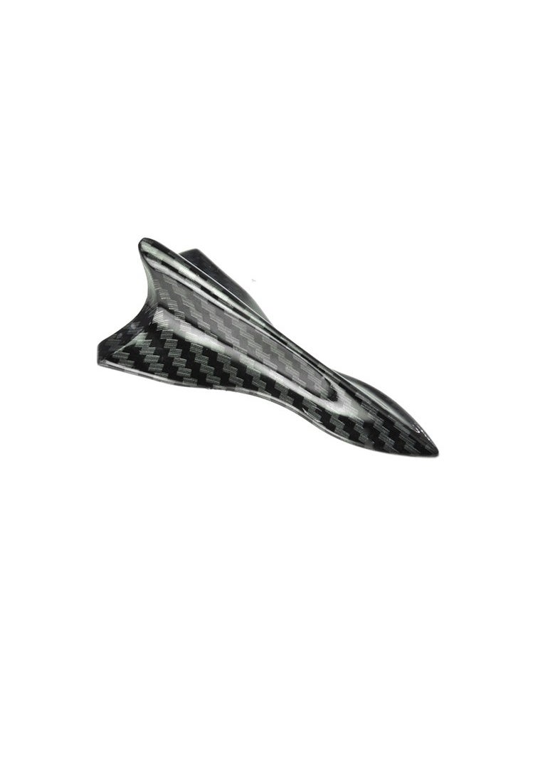 SYOSI - 10Pcs Air Vortex Generator Diffuser Shark Fin Set, Carbon Fiber Pattern, Compatible with Spoiler Roof Wing, Car Exterior Accessories, Pointed End Style - Image 1