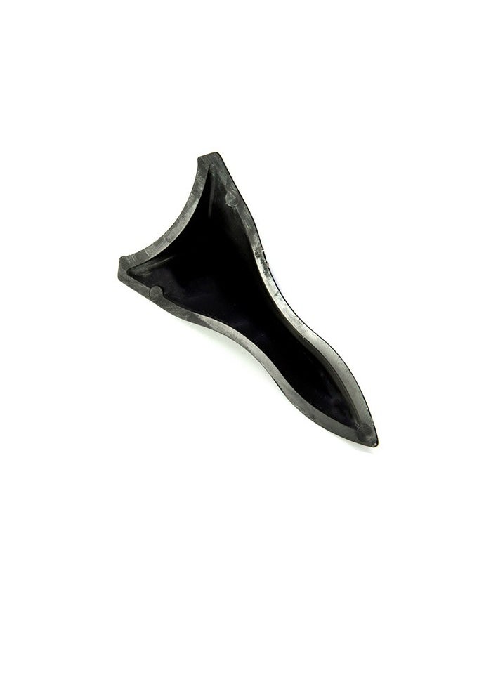 SYOSI - 10Pcs Air Vortex Generator Diffuser Shark Fin Set, Carbon Fiber Pattern, Compatible with Spoiler Roof Wing, Car Exterior Accessories, Pointed End Style - Image 1