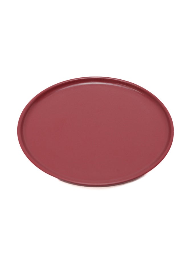 Akdc Flat Plate Round 8.6"  A Versatile And Stylish Addition To Your Tableware Collection That Offers A Modern Canvas For Appetizers, Salads, Or Small Main Courses - Image 1
