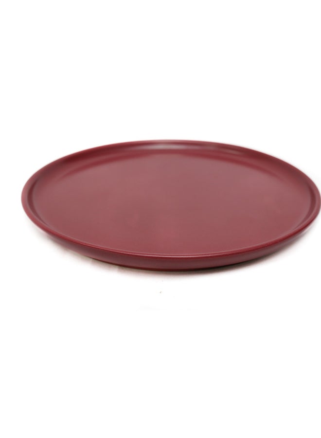 Akdc Flat Plate Round 8.6"  A Versatile And Stylish Addition To Your Tableware Collection That Offers A Modern Canvas For Appetizers, Salads, Or Small Main Courses - Image 2