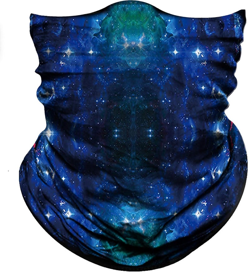 Obacle Seamless Bandana Rave Face Mask Women Men for Dust Wind Sun Protection - Image 1