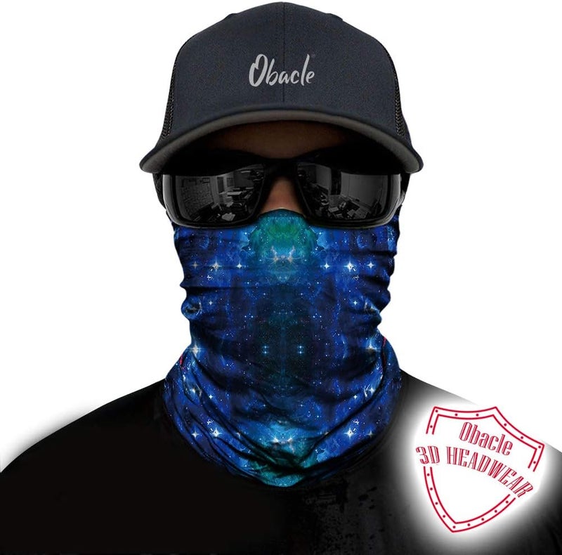 Obacle Seamless Bandana Rave Face Mask Women Men for Dust Wind Sun Protection - Image 2