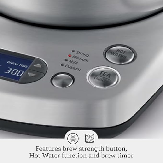سيج ماكينة تحضير الشاي الذكية سعة 15 لترًا مع 5 إعدادات مسبقة لقوة التخمير، إصدار الإمارات العربية المتحدة، ضمان لمدة عامين من الشركة المصنعة - Image 4