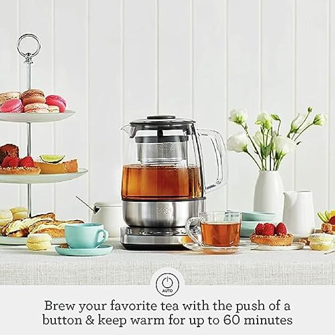 سيج ماكينة تحضير الشاي الذكية سعة 15 لترًا مع 5 إعدادات مسبقة لقوة التخمير، إصدار الإمارات العربية المتحدة، ضمان لمدة عامين من الشركة المصنعة - Image 2