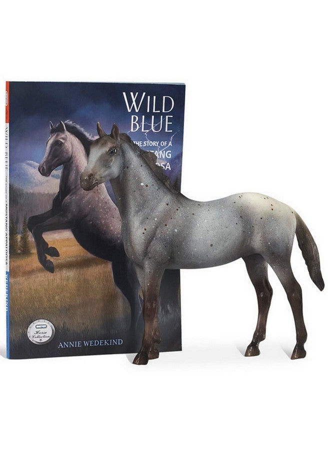 Breyer Breyer Classics Wild Blue: Book and Horse Toy Set (1:12 Scale) - Image 2
