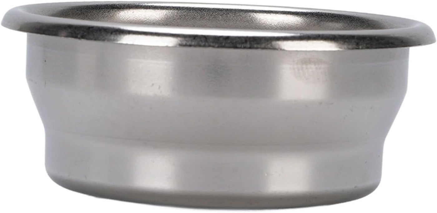 Field test upgraded craftsmanship Zunate 54mm Filter Basket Replacement, Stainless Steel Puck Screen with Round Coffee Paper Filters, Coffee Machine Accessories for Single Cup Use (2 Cup) Durability b