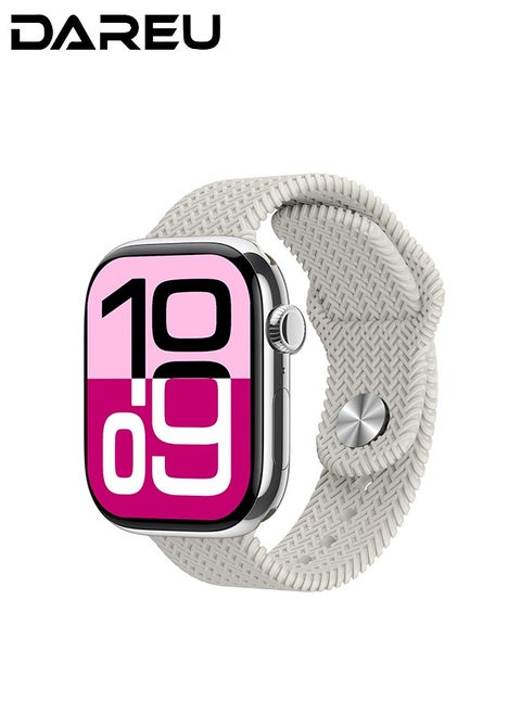 2.02'' AMOLED Smartwatch with AI Interaction, G-Sensor, TWS Earphone Connectivity, Remote Camera, Health Monitoring & App Market Expansion for Men & Women