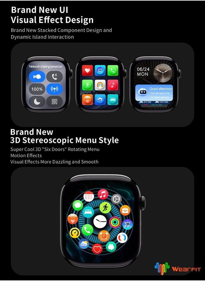 DAREU - 2.02'' AMOLED Smartwatch with AI Interaction, G-Sensor, TWS Earphone Connectivity, Remote Camera, Health Monitoring & App Market Expansion for Men & Women - Image 1