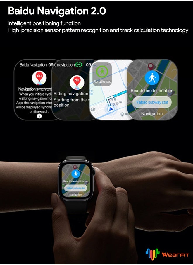 DAREU - 2.02'' AMOLED Smartwatch with AI Interaction, G-Sensor, TWS Earphone Connectivity, Remote Camera, Health Monitoring & App Market Expansion for Men & Women - Image 1