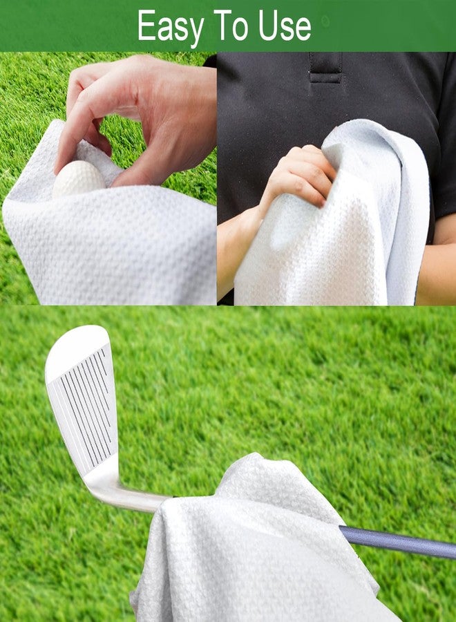 GEYGIE I was One Under Today Golfing Printed Microfiber Golf Towel, Funny Golf Pun Joke Men Women Green Print Golfing Towel, Golfer Bags Accessories Gifts for Men Women Golfer Fan Family Friend - Image 5