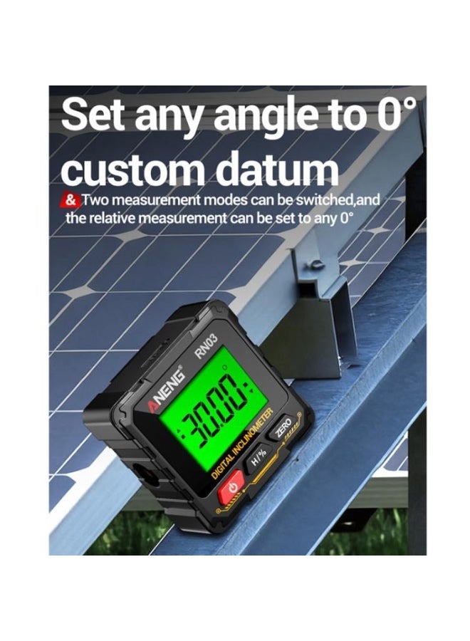 ANENG Digital Display Magnetic Inclinometer Laser Level, RN03 - Image 2