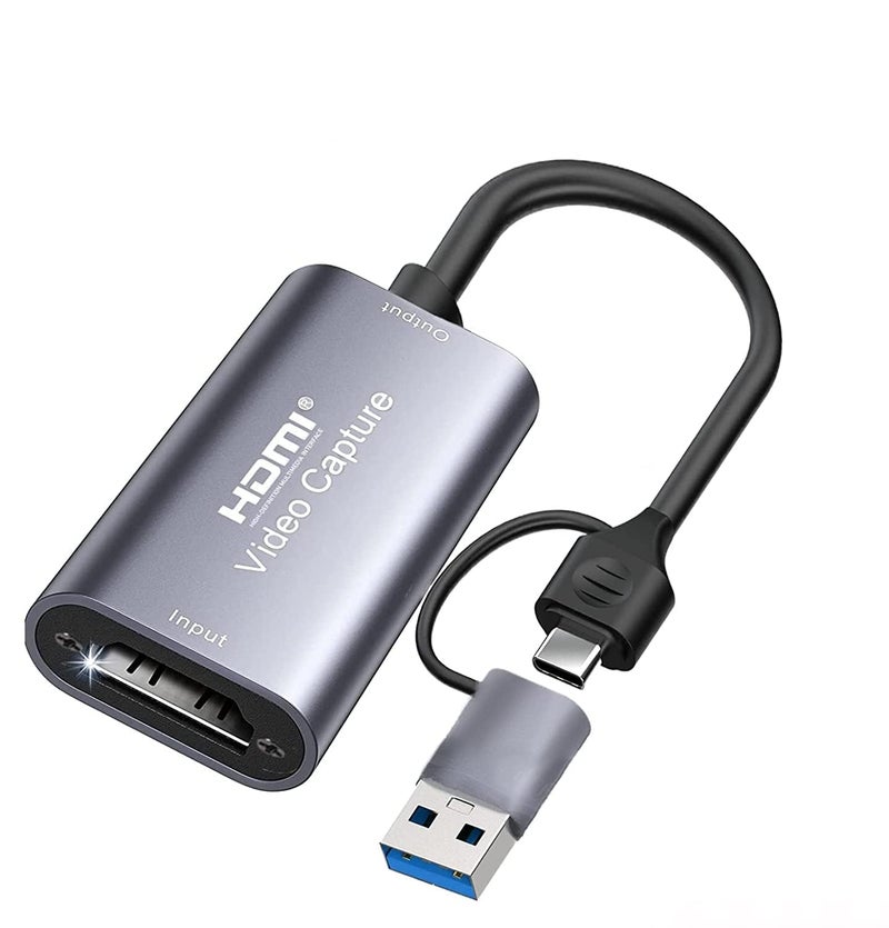 Etzin Video Capture Card, 4K Cam Link Card HDMI to USB 3.0 Capture Card 1080P 60FPS Device for Streaming, Compatible with Mac OS System Windows for PS4/5, Nintendo Switch, Xbox (EPl-974H) - Image 1