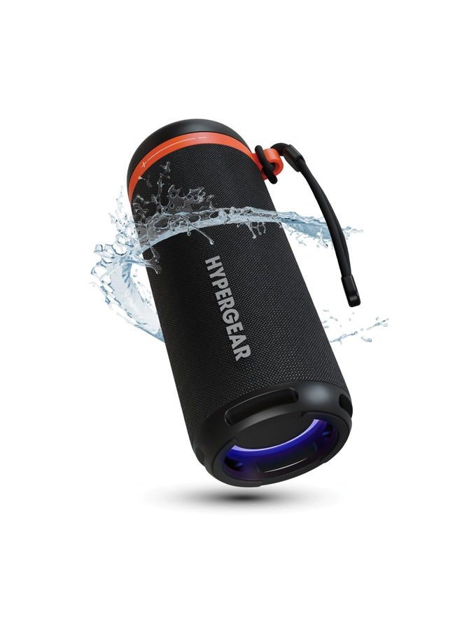 HyperGear Bluetooth Speaker with HD Sound, Portable Wireless, IPX4 Water-Resistant, 8H Non-Stop Playtime, TWS Pairing, BT5.4, for Home/Party/Outdoor/Beach/Birthday Gift - Image 1