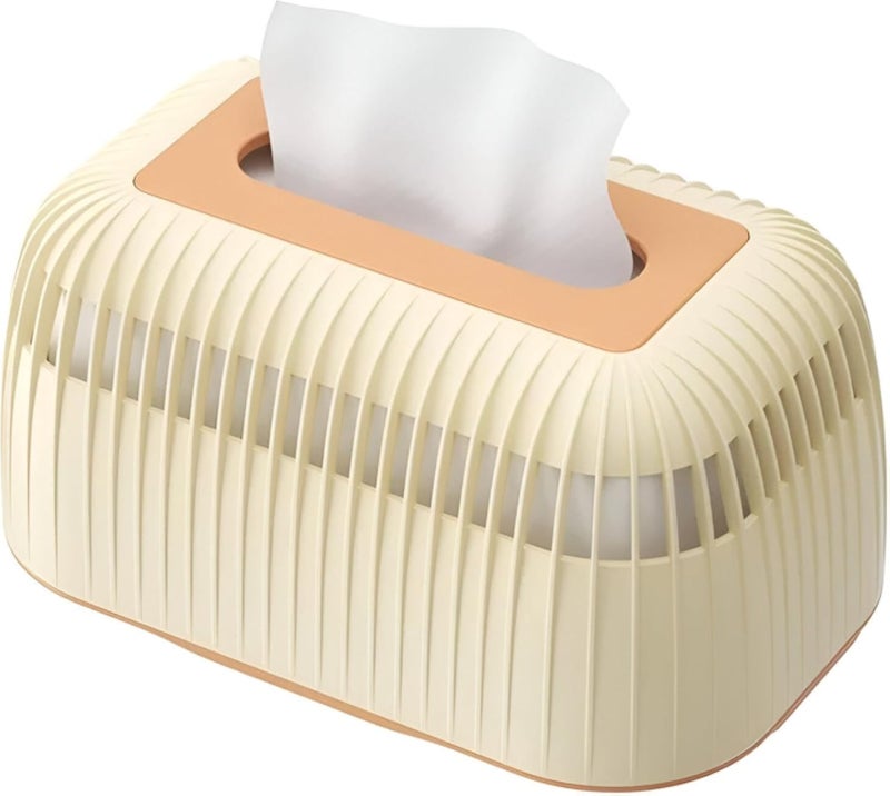 منظم مناشف ورقية - حامل مربع متعدد الاستخدامات لعلب المناديل، يحافظ على مساحتك مرتبة ونظيفة، مثالي للاستخدام في الحمامات والمطابخ وغرف المعيشة.