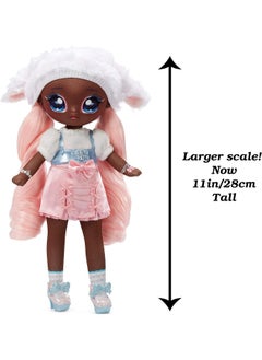 Na! Na! Na! Surprise MGA Entertainment Na Na Na Surprise Teens Fashion Doll Lila Lamb, 11" Soft Fabric Doll, Sheep Inspired with Pink Hair  - Image 2