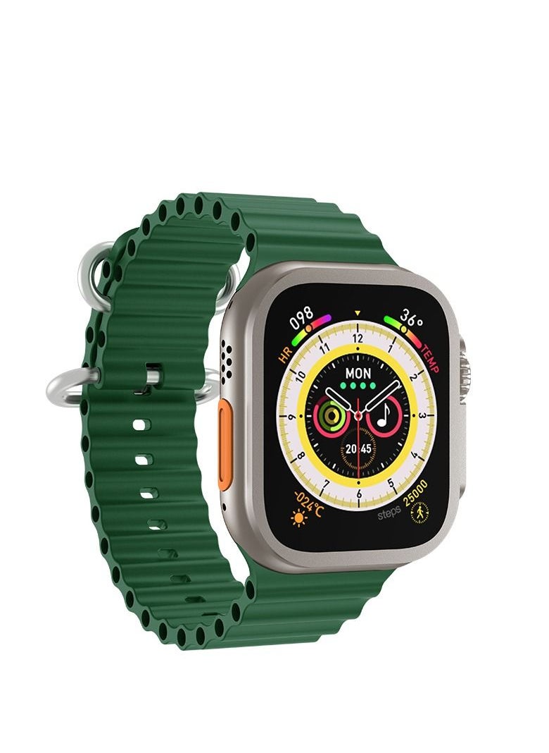 AROAQ - HW68 ULTRA Altitude Barometer Non invasive Blood Sugar Health Sport Smart Watch - Image 1