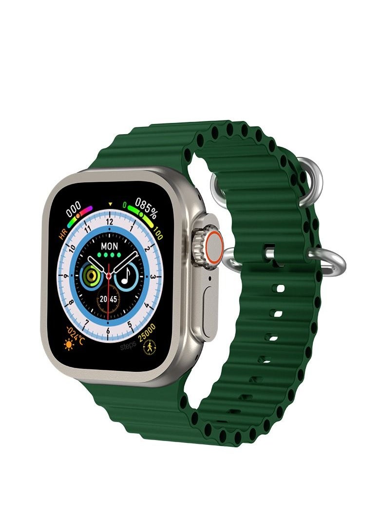 AROAQ - HW68 ULTRA Altitude Barometer Non invasive Blood Sugar Health Sport Smart Watch - Image 1