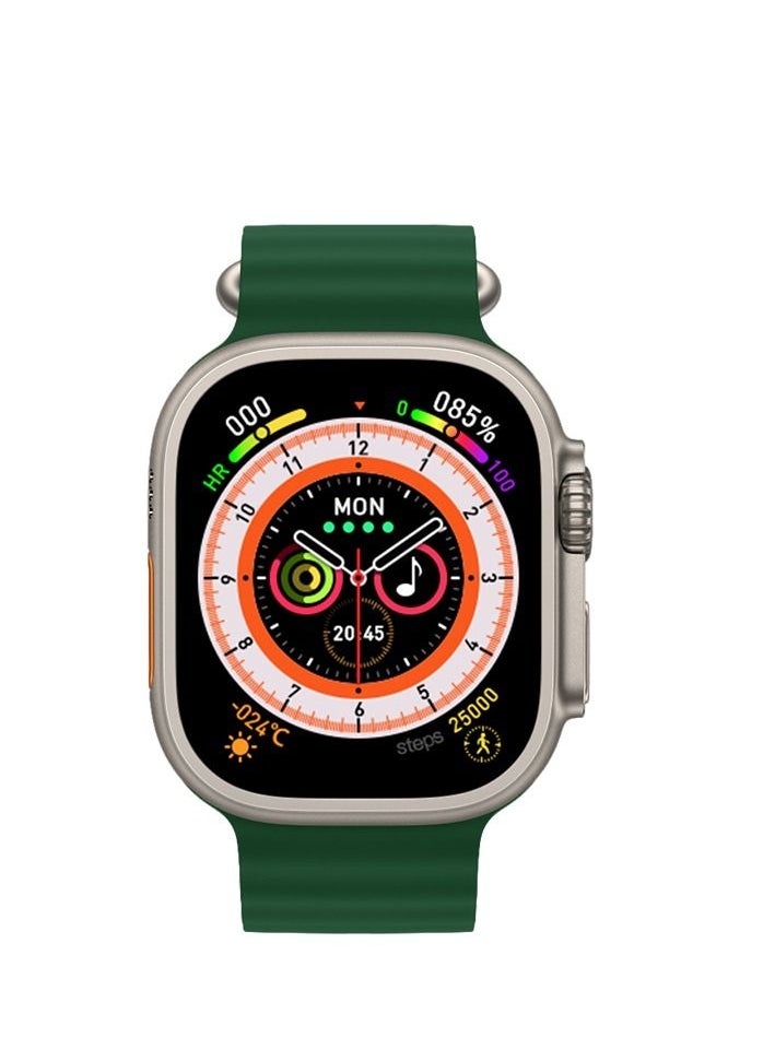 AROAQ - HW68 ULTRA Altitude Barometer Non invasive Blood Sugar Health Sport Smart Watch - Image 1