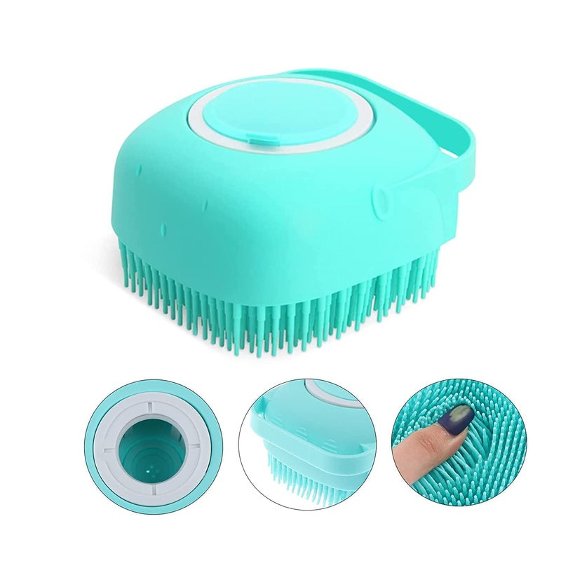 GODFLY Silicone Body Brush - Bathing Brush for Skin Deep Cleaning Massage,for Men & Women, Dead Skin Removal Exfoliating (Multicolor) (1pcs Multicolor) - Image 2