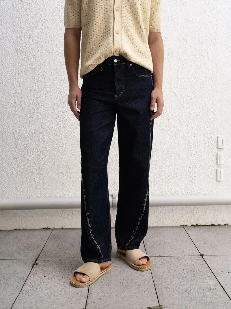 Giesto GIESTO Textured Button-up Jacquard Shirt