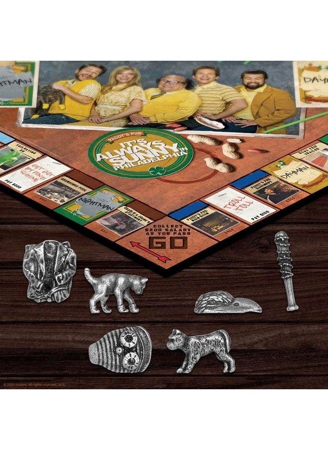USAopoly - Monopoly: It'S Always Sunny In Philadelphia ; Award Winning Fx Sitcom 2 6 Players - Image 1