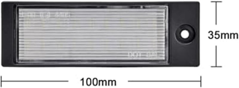 Yurefax 2Pcs White License Plate Light for Hyundai and Kia - Image 4