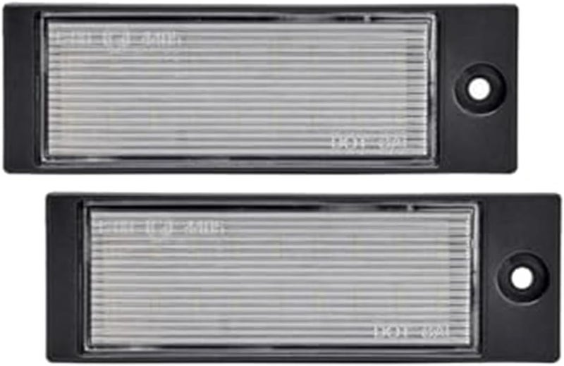 Yurefax 2Pcs White License Plate Light for Hyundai and Kia - Image 1