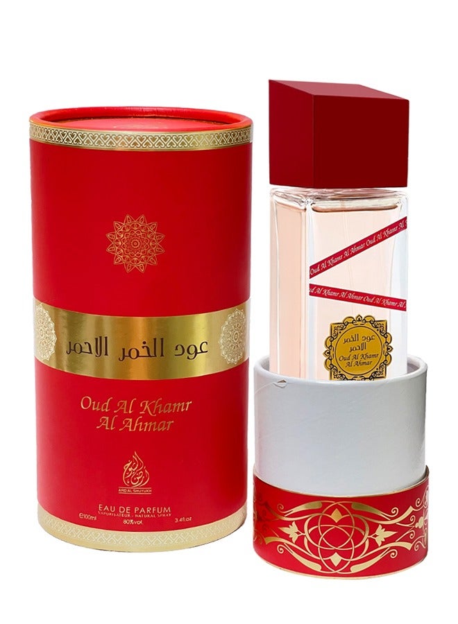 Shaikh Saeed Oud Al Khamr Al Ahmar Unisex Eau De Parfum 100ml - Image 2